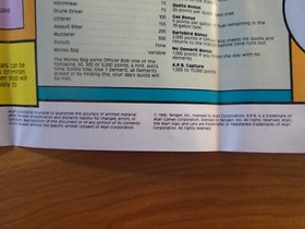 A.P.B. Atari Lynx Poster Manual Only