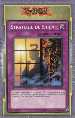 Shien Strategie STOR-FR075 Normale Falle: Sechs Samurai 2xInvoc SP aus der Hand
