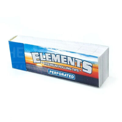 100% AUTHENTISCH - ELEMENTS PERFORIERTE ROACH TIPS PAPIER ORIGINAL TIPS