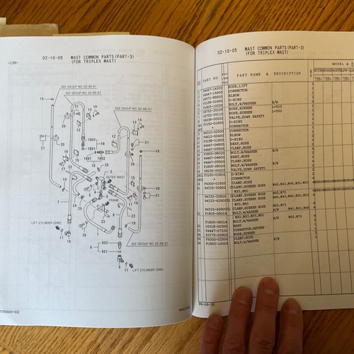 CAT Caterpillar GC35K GC40K/STR PARTS MANUAL BOOK CATALOG LIST FORK LIFT TRUCK - Picture 4 of 4