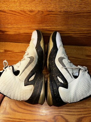 Nike Lebron James Elite 13 XIII White/Metallic Gold/Black  display picture 2