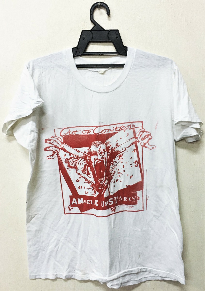 VINTAGE 1980 ANGELIC UPSTARTS OUT OF CONTROL PUNK ROCK OI