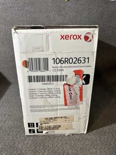 Xerox Black Toner Cartridge/ Ce 390A - Picture 3 of 5