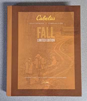 Cabela's 2014 Special Limited Edition Catalog Hard Cover