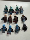LEGO Star Wars Minifigure lot Mandalorian tribe warriors set of 12