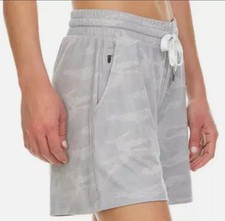 Pacific Trail Cozy Shorts Pull On Zip Pocket Drawstring Elastic Waist Size XL