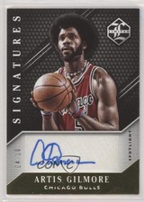 2015-16 Panini Limited Signatures Spotlight Gold 4/10 Artis Gilmore Auto HOF 7xr