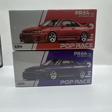 X2 POP RACE NISSAN GTR NISMO 400R - PR64-51 Purple - PR64-91 Red