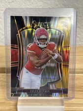 2025 Panini Select - Premier Level Jalen Royals #108 Black&Gold Shock Prizm (RC)