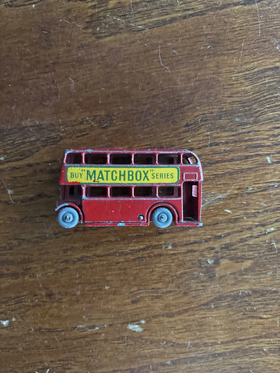 MATCHBOX No.5 LONDON BUS タイヤsilver 座席無し MATCHBOX No.5 LONDON BUS タイヤsilver 座席無し MATCHBOX No.5