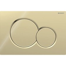 Geberit Sigma01 Dual Flush Plate Fine Brass 115.770.DT.5