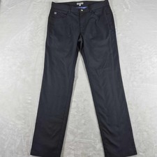 Peter Millar eb66 Performance Five Pocket Pants Men's 33x32 Black Chino Preppy