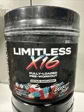 Magnum Nutraceuticals Limitless x16 Pre-Workout Powder- Rocket Pop