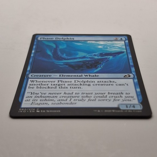 MTG: Phase Dolphin 062/274 - Ikoria Lair of Behemoths 2020 Common Blue (2) - Picture 3 of 7