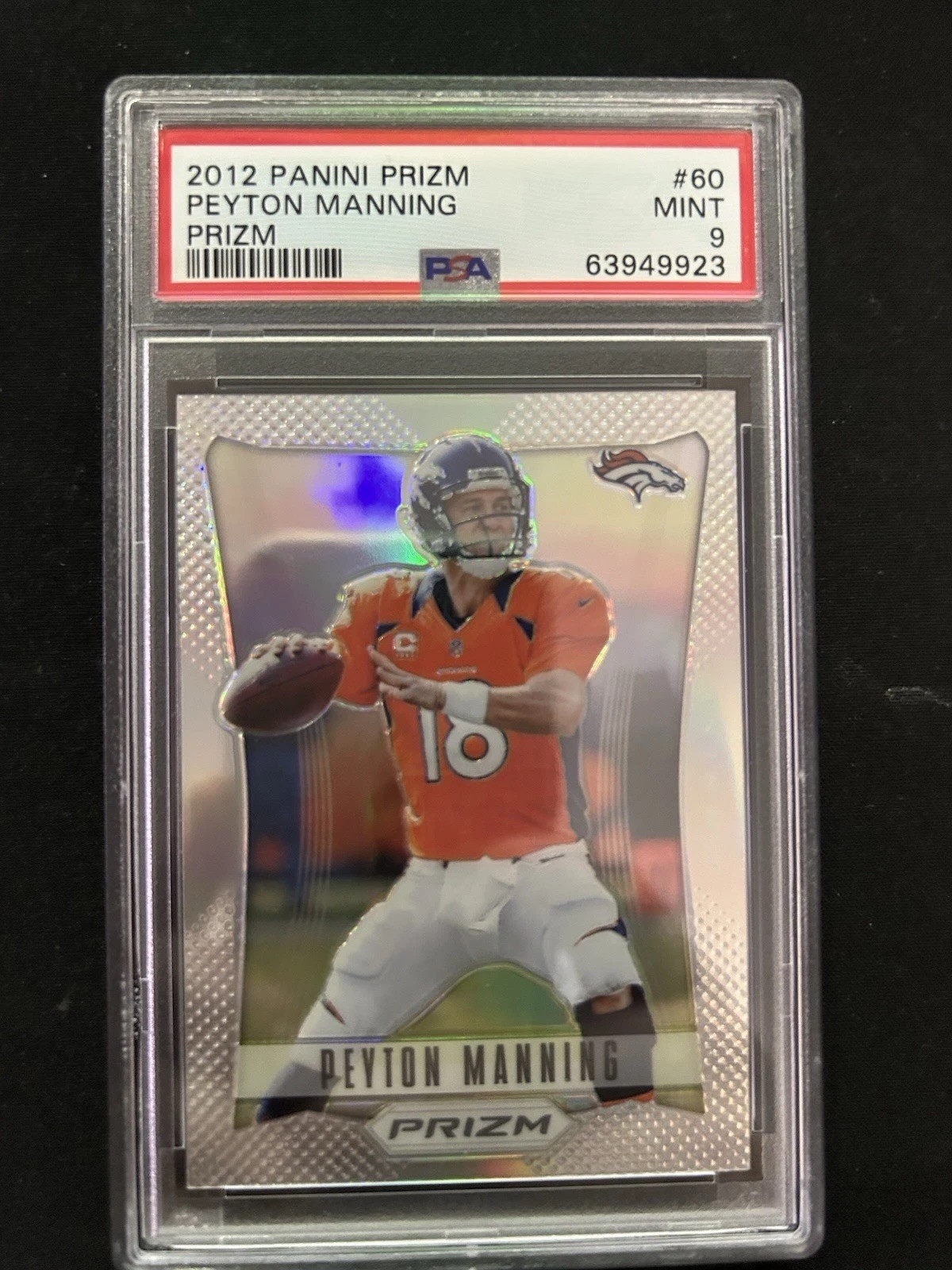 2012 Panini Prizm - Peyton Manning #60 Silver Prizm