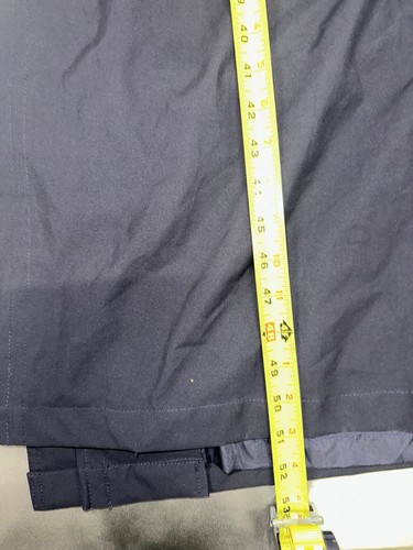 Eddie Bauer Vintage langer Regenmantel Damen L Tall gefüttert Trench Goretex blau - Bild 4 von 14