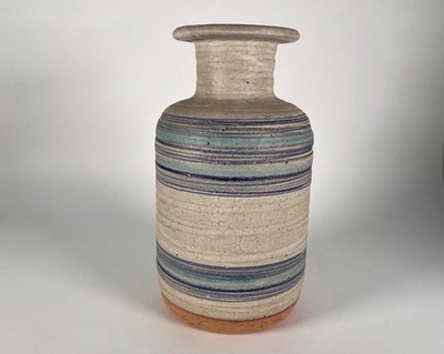 Aldo Londi BITOSSI POTTERY Rosenthal Netter Ceramic Vase Italian Pottery Mcm