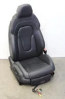 MK2 Audi TTS Right Black Heated Leather Seat Silver Stitch Passenger Oem 09-15