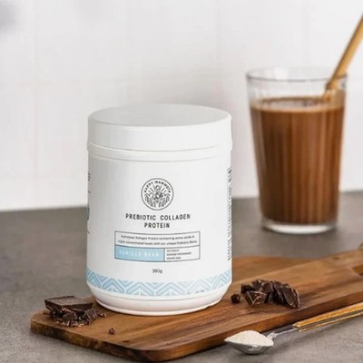 Mammoth Vanilla Bean Prebiotic Collagen Protein Vitamins Minerals Dietary