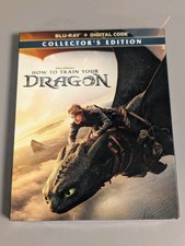 BRAND NEW  HOW TO TRAIN YOUR DRAGON LIVE ACTION BLU-RAY  DIGITAL W/SLIPCOVER