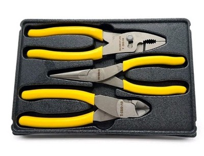 CAT Tools 3pc Plier Set In Tray - SEALED 