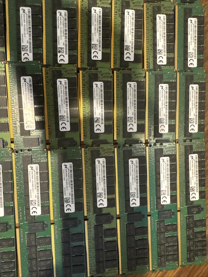 RAM Micron 64GB DDR4-2666 PC4-21300 ECC – MTA72ASS8G72LZ-2G6B2QG Per Server HPE - Foto 4