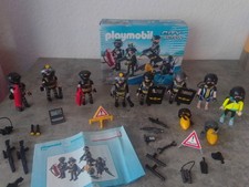Playmobil City Action SEK - Team 9365 8 Figuren Zubeh&ouml;r +BA OVP