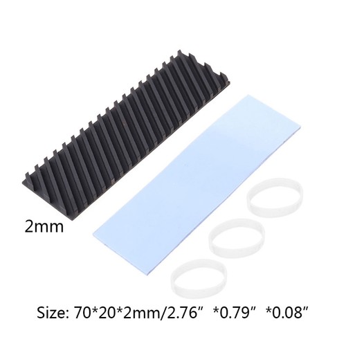 for M.2 SSD Heatsink Heat Dissipation Radiator Thermal Cooling Pads - Afbeelding 13 van 14