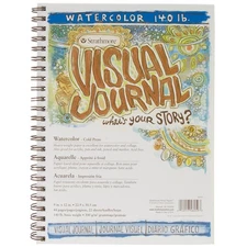 Strathmore Visual Journal Watercolor 9"X12" 22 Sheets