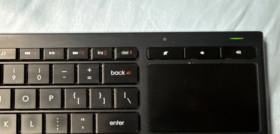 Logitech 920-007182 K830 Illuminated Keyboard - Black - Image 2 of 3