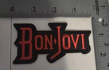 Bon Jovi Band Logo Embroidered Sew/Iron On Patch