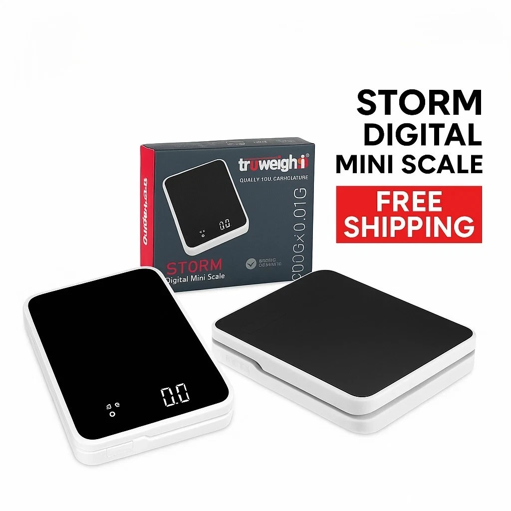 DIGITAL MINI SCALE | 200G X 0.01G | WHITE | 1CT - Free Shipping
