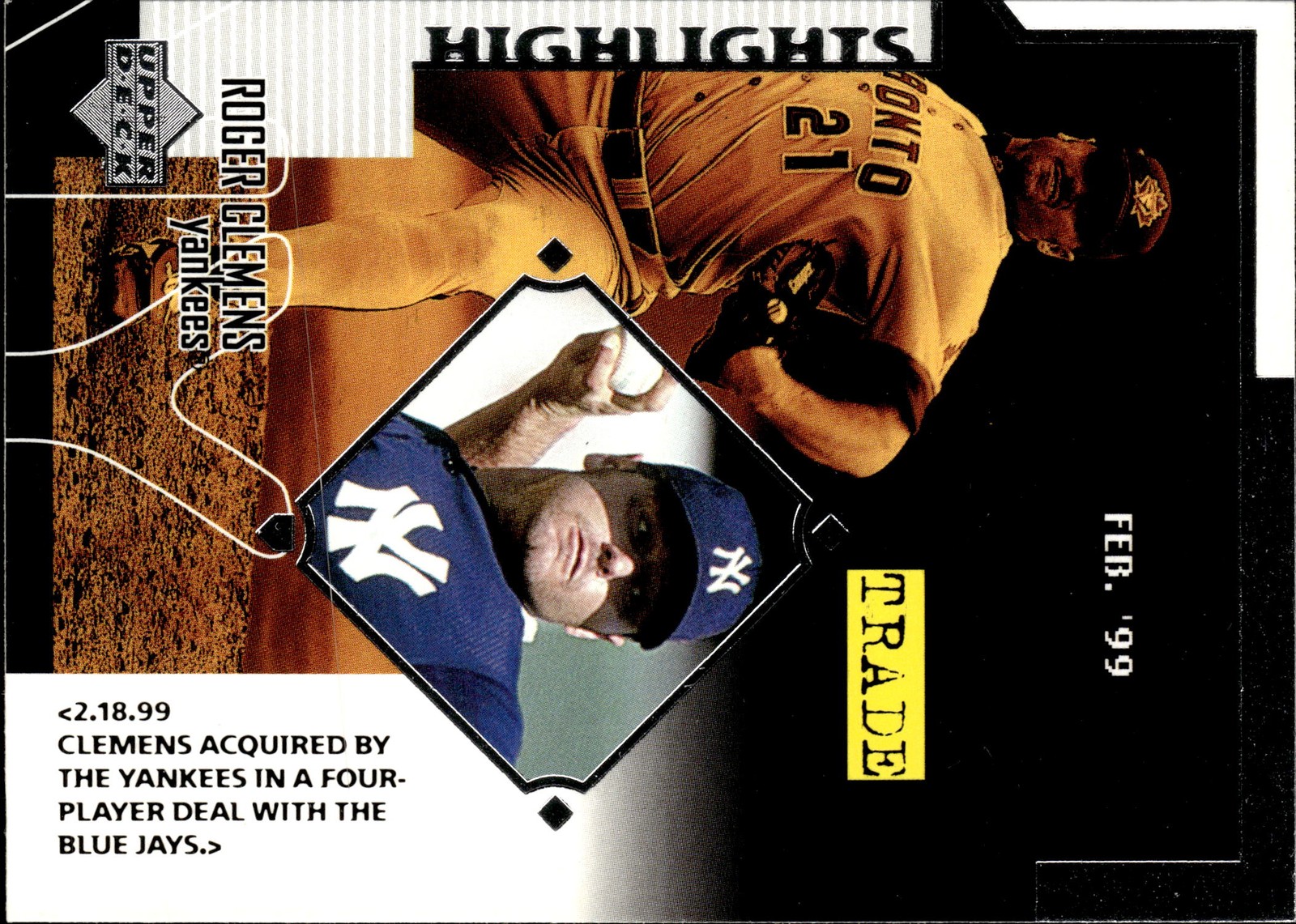 1999 Upper Deck #532 Roger Clemens