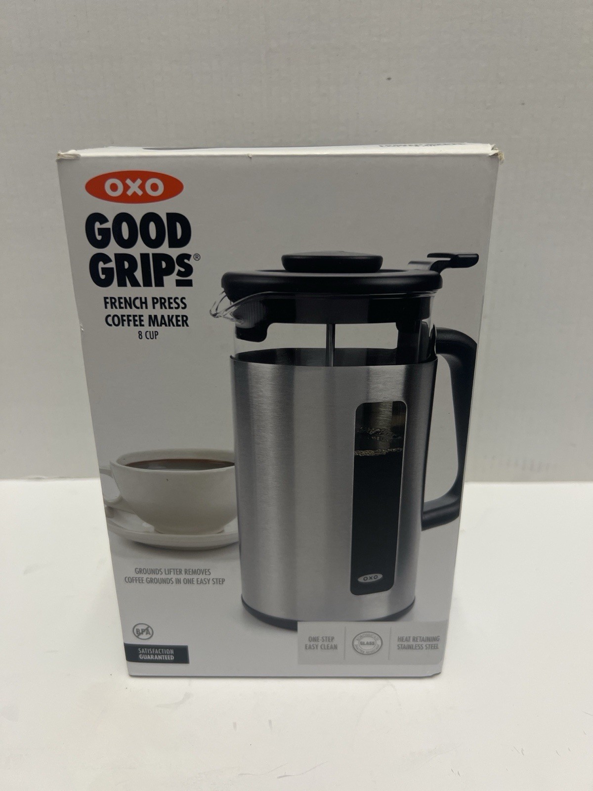 Coffee Maker 8 Cup Stainless Steel Heat Retaining