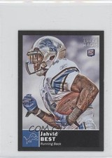 2010 Topps Magic Mini Black Jahvid Best #62 0a7