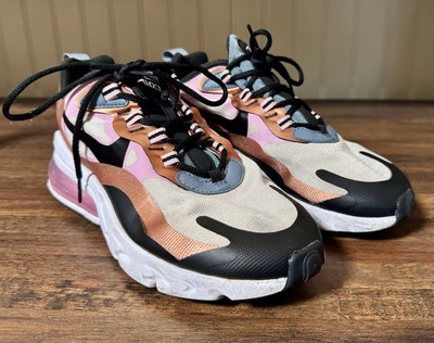 Nike Air Max 270 React Bronze (Women's) Size 6.5 CT1833-100 Sneakers