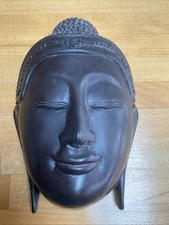 Buddha Mask Resin 10.5 Wall Art Hanging Decor Home Decoration Ornament for Home