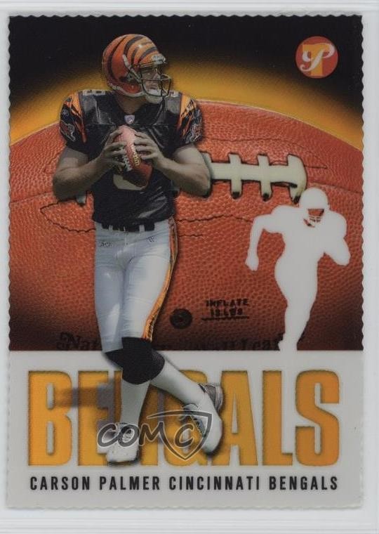 2003 Topps Pristine Gold Refractor Die-Cut /75 Carson Palmer #75 a1b