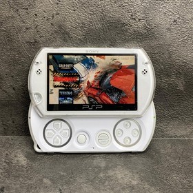 Sony PSP GO White PSP-N1001 Good Condition Tested Play Station Portable
