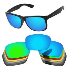 Lenslog Polarized Replacement Lenses For-Ray-Ban RB4165-54mm Sunglasses