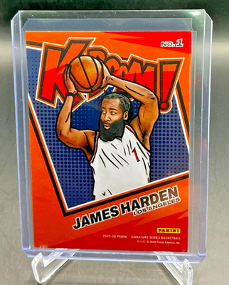 2025/26 Panini Signature Series Basketball JAMES HARDEN Kaboom