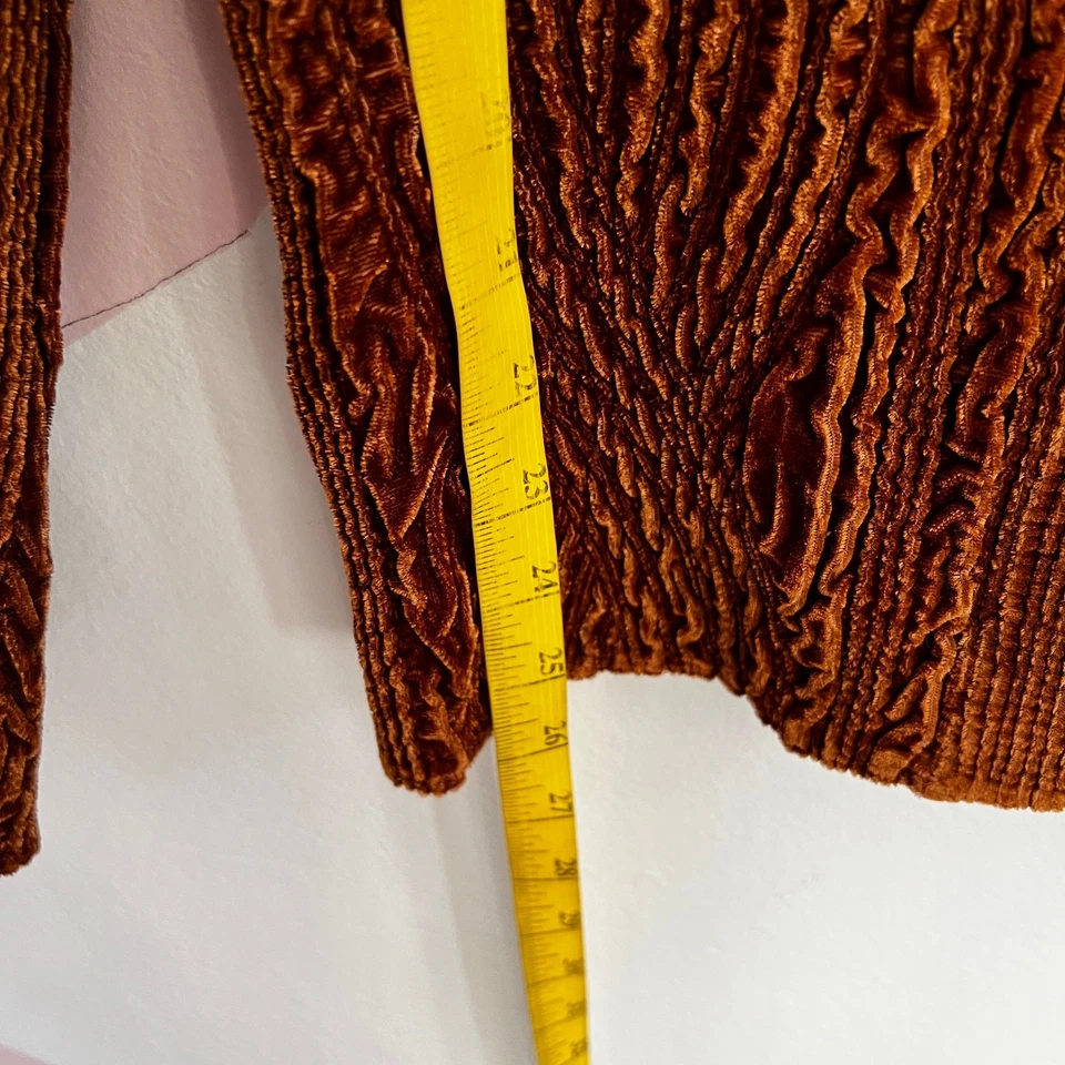 Chaqueta Blazer Vintage Great Cavalier Terciopelo Aplastado Años 90 Retro Estética Pequeña Foto 4 de 4