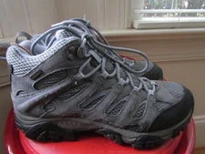 MERRELL  MOAB WATERPROOF  MID GREY WOMEN'S HIKING BOOTS SIZE 8.5