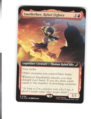 TLE: FOIL Smellerbee, Rebel Fighter (Extended Art) #198 - R