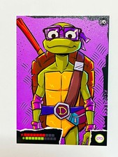 Donatello PORTRAIT TMNT 2025 Panini Nickelodeon Trading Card #145 Purple