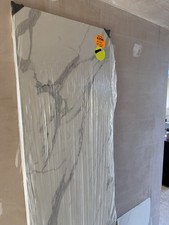 Marble Effect Splashback Wall Panel 2300x700 16mm + Small Panel New