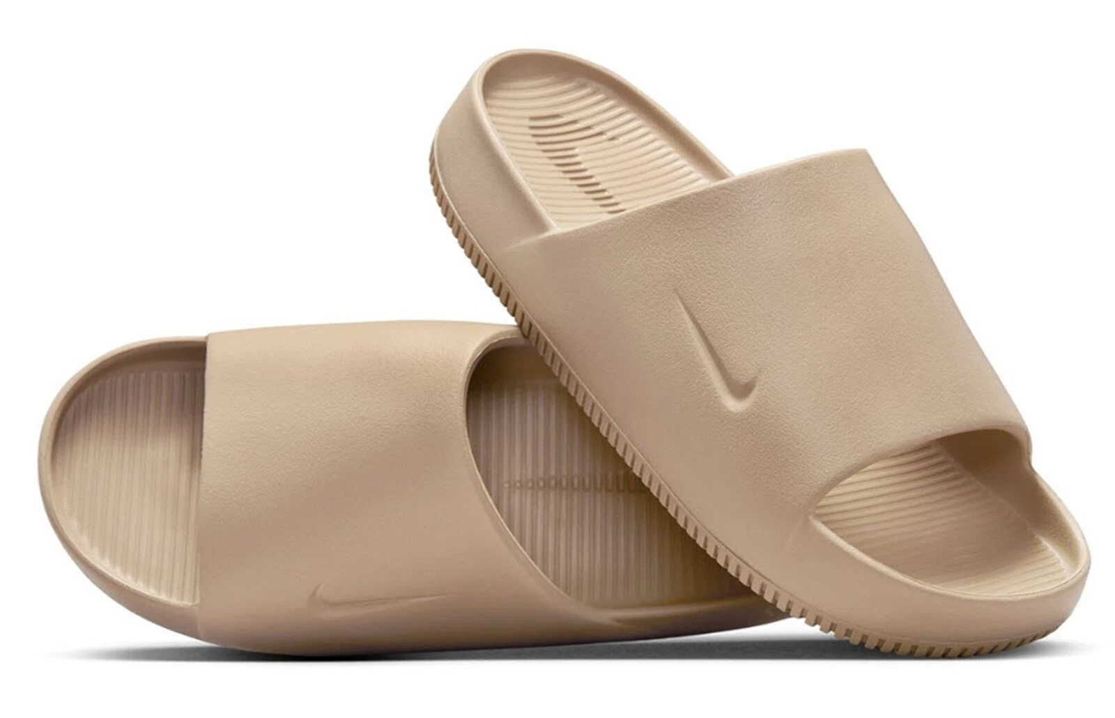 Nike Men CALM Slide Slipper Shoes Khaki Beach GYM Boot Casual Sandals FD4116-201