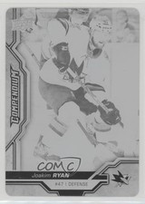 2018-19 Upper Deck Compendium Printing Plate Black 1/1 Joakim Ryan #317 0zu
