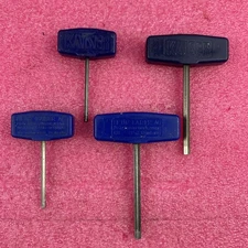 Lot of 4 Big Kaiser Machinist T-Handle Hex Keys 2x 3mm, 2x 5mm