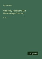 Anonymous | Quarterly Journal Of The Meteorological Society | Taschenbuch (2025)